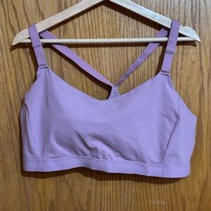 Old navy powersoft go dry Women's Purple sports bra sz 2x
